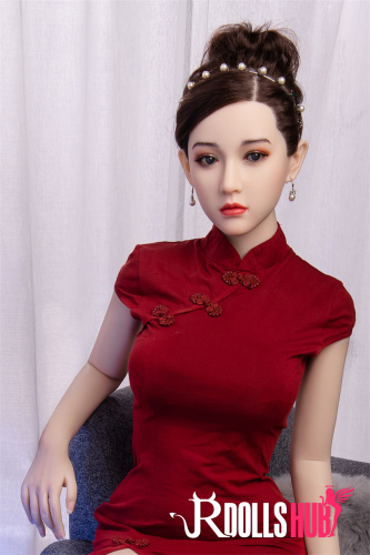 Refined Hot figure TPE Body & Silicone Head Sex Doll Zhou
