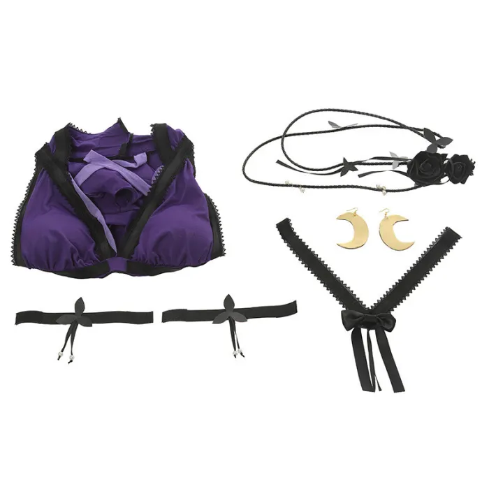 Final Fantasy VII ティファ・ロックハート Tifa Lockhart Nightdress Cosplay Outfit Set