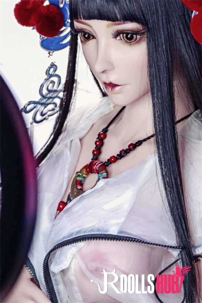 Sexy Asian Sex Doll Momo - Elsababe Doll - 165cm/5ft4 X-Large Breasts TPE  Body with Silicone