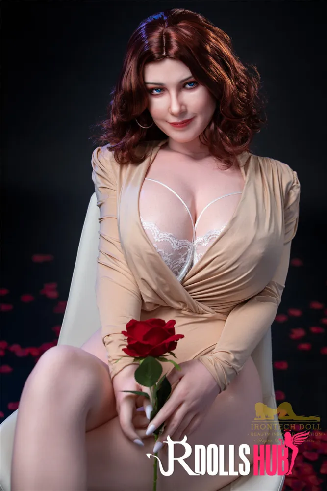 Realistic BBW Sex Doll Carmel - Irontech - 160cm/5ft3 Silicone Sex Doll