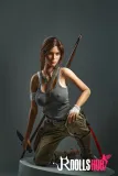 Lara Sex Doll: Tomb Raider Silicone Doll, Game Lady 166cm/5ft5 E-Cup