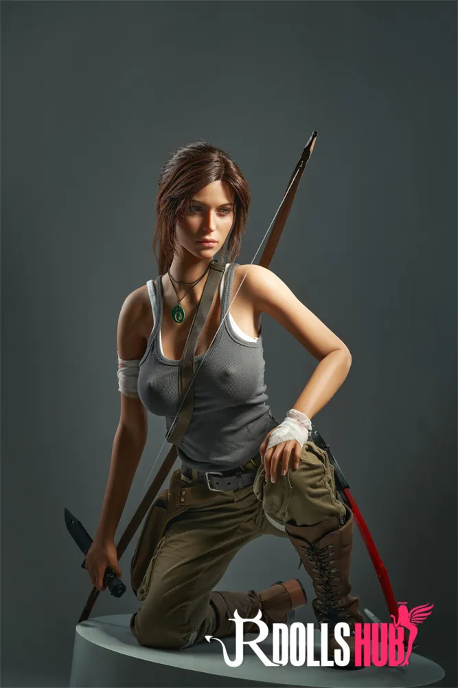 Lara Sex Doll: Tomb Raider Silicone Doll, Game Lady 166cm/5ft5 E-Cup