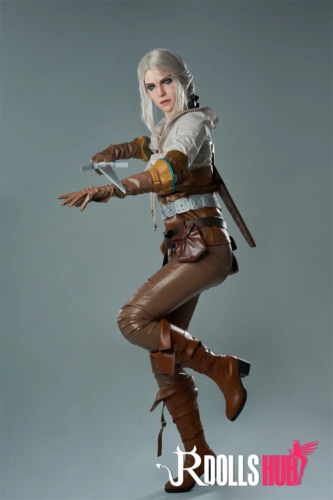 Ciri Sex Doll: The Witcher 3 Silicone Doll, Game Lady 168cm/5ft6 D-Cup