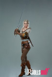 Ciri Sex Doll: The Witcher 3 Silicone Doll, Game Lady 168cm/5ft6 D-Cup