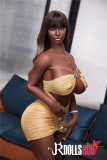 Black BBW Sex Doll Pearl - Irontech - 160cm/5ft3 Silicone Sex Doll