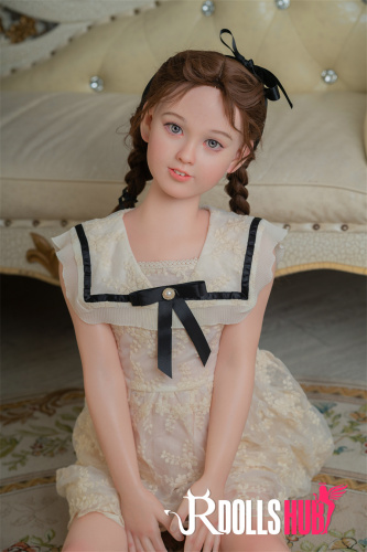 Mini Sex Doll Aurora - AXB Doll - 120cm/3ft9 Silicone Flat Chested Sex Doll