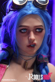 League of Legends Jinx Sex Doll - Funwest Doll - 159cm/5ft2 TPE Jinx Sex Doll
