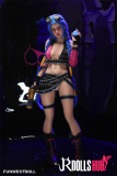 League of Legends Jinx Sex Doll - Funwest Doll - 159cm/5ft2 TPE Jinx Sex Doll