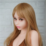 Mini Blonde Sex Doll Phoebe Normal Ear-02 - Piper Doll - 140cm/4ft5 Silicone Sex Doll