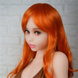 Mini Blonde Sex Doll Phoebe Normal Ear-02 - Piper Doll - 140cm/4ft5 Silicone Sex Doll