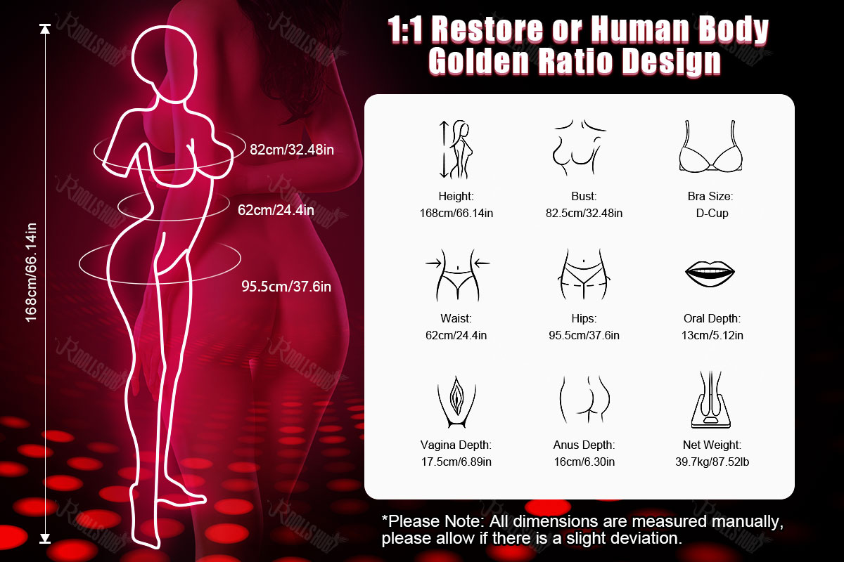 1:1 restore or human body golden ratio design