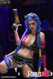 League of Legends Jinx Cosplay Outfit Set