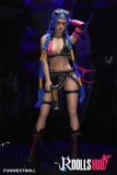 League of Legends Jinx Cosplay Outfit Set