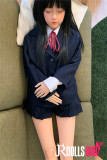 Small Breasted Sex Doll Riko - MLW Doll - 145cm/4ft8 TPE Sex Doll with Silicone Head