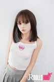 Small Boobs Sex Doll Mona - MLW Doll - 145cm/4ft8 TPE Sex Doll with Silicone Head