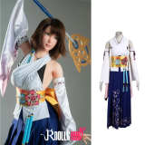 Final Fantasy X Yuna Cosplay Outfit Set