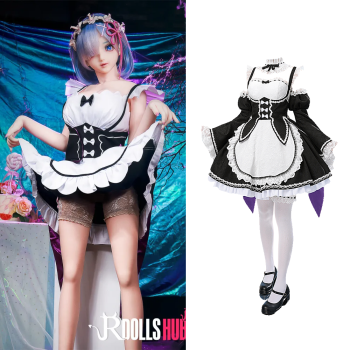 Re Zero Sex Doll Rem Cosplay Outfit Set 