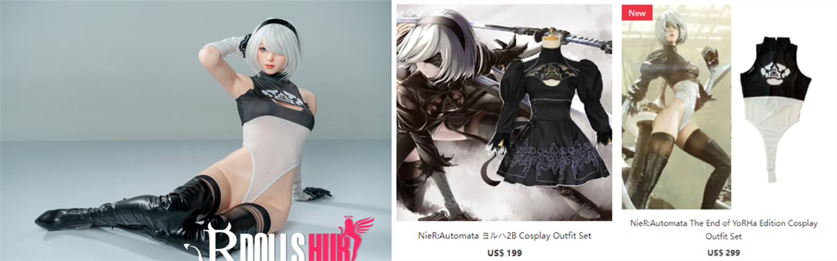 most popular 2B cosplay sex dolls