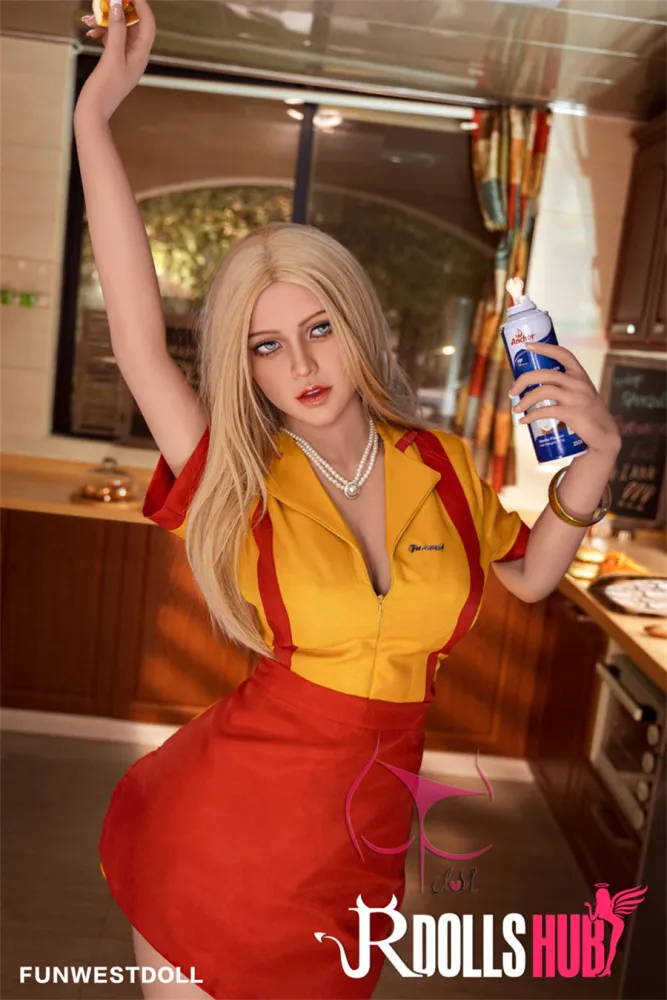 Caroline Sex Doll: 2 Broke Girls Caroline TPE Sex Doll 162cm/5ft4 Funwest Doll