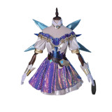 League of Legends Seraphine Cosplay Outfit Set