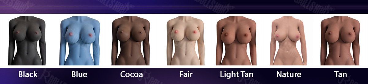 funwest sex doll Multiple Skin Tones are Available