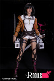 Mikasa Sex Doll: Attack on Titan Mikasa Ackerman TPE Sex Doll 159cm/5ft2 Funwest Doll
