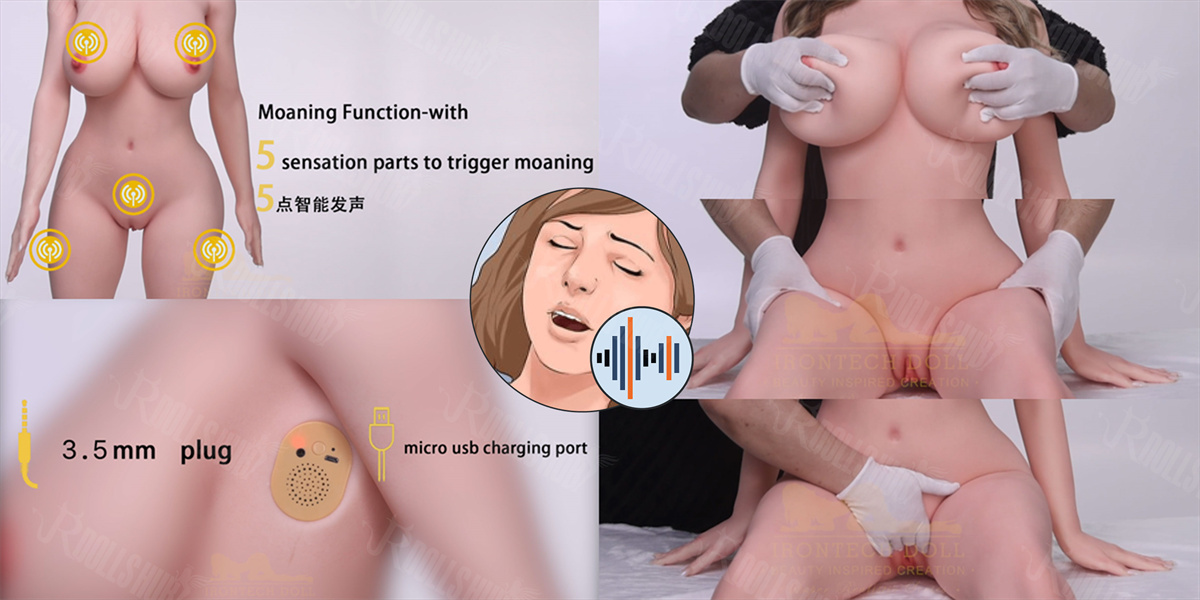 Irontech Sex doll Smart Touching Moaning