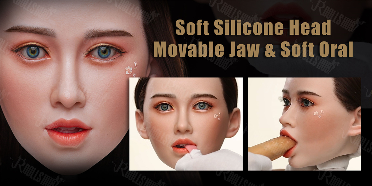 Irontech Sex doll silicone head and oral