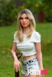 Blonde Sex Doll  Adele - Angel Kiss Doll - 165cm/5ft4 Silicone Sex Doll