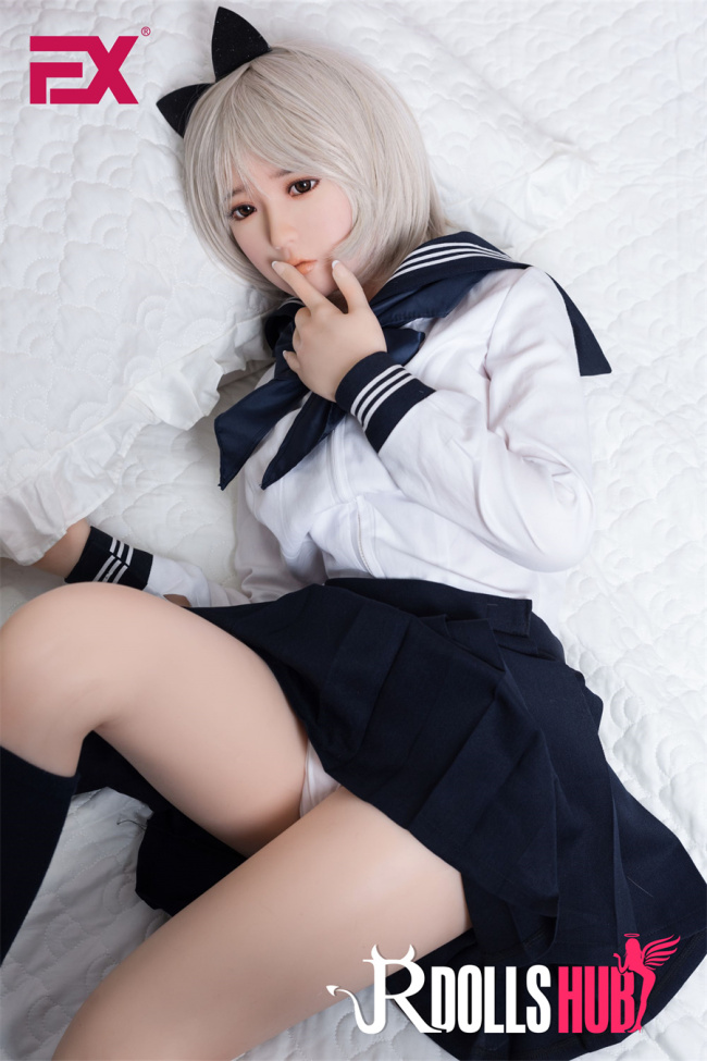 Japanese Sex Doll Jun (Uniform) - EX Doll - 145cm/4ft8 Utopia Series Silicone Sex Doll