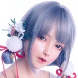 Japanese Sex Doll Sakura (Black-White Hair)- EX Doll - 145cm/4ft8 Utopia Series Silicone Sex Doll
