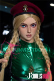 Cammy Sex Doll - Street Fighter - Funwest Doll - 157cm/5ft2 Cammy White TPE Sex Doll
