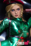 Cammy Sex Doll - Street Fighter - Funwest Doll - 157cm/5ft2 Cammy White TPE Sex Doll