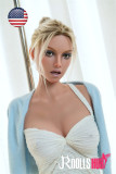 Blonde Sex Doll Grace with Open Mouth - Zelex Doll - 165cm/5ft4 Silicone Sex Doll [USA In Stock]
