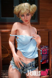 Blonde Sex Doll Delwen - Angel Kiss Doll - 159cm/5ft2 Silicone Sex Doll
