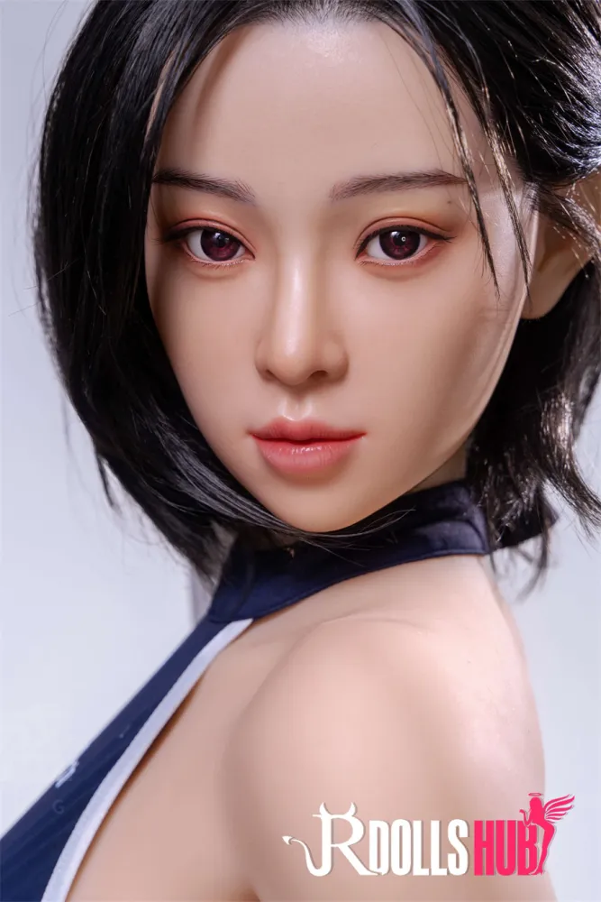 Japanese Sex Doll Aki - JIUSHENG Doll - 155cm/5ft1 TPE Sex Doll with Silicone Head