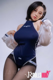Japanese Sex Doll Aki - JIUSHENG Doll - 155cm/5ft1 TPE Sex Doll with Silicone Head