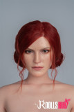 Triss Sex Doll: The Witcher 3 Silicone Doll, Game Lady 168cm/5ft5 E-Cup