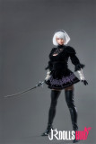 2B Sex Doll: NieR Automata Silicone Doll, Game Lady 171cm/5ft6 G-Cup