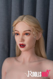 Blonde Sex Doll Mossie - Zelex Inspiration Series - 175cm/5ft74 Silicone Sex Doll with Movable Jaw