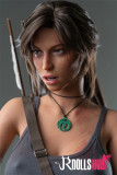 Lara Sex Doll - Tomb Raider - Game Lady Doll - Lara Croft Silicone Sex Doll with Open Mouth