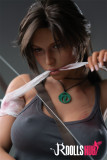 Lara Sex Doll - Tomb Raider - Game Lady Doll - Lara Croft Silicone Sex Doll with Open Mouth