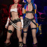 League of Legends Vi & Jinx Sex Doll Combo - Funwest Doll - 157cm & 159cm TPE Sex Doll
