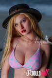 Blonde Silicone Sex Doll Tamsin - Angel Kiss Doll - 162cm/5ft3 Silicone Sex Doll