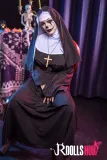 Halloween Nun Sex Doll Oksana - Starpery Doll - 163cm/5ft3 TPE Sex Doll With Silicone Head
