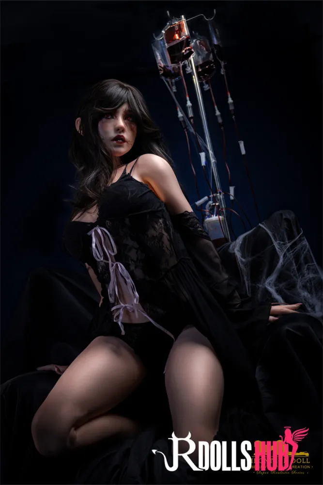 Halloween Vampire Sex Doll Maeve - Irontech - 167cm/5ft6 Silicone Sex Doll