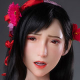 Aerith Sex Doll: Final Fantasy Silicone Doll, Game Lady 168cm/5ft6 D-Cup