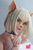 Fox Face Sex Doll Zana Fox - Elsababe Doll - 165cm/5ft4 X-Large Breasts TPE Body with Silicone Head