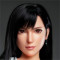 Tifa Silicone Head (Final Fantasy NT)