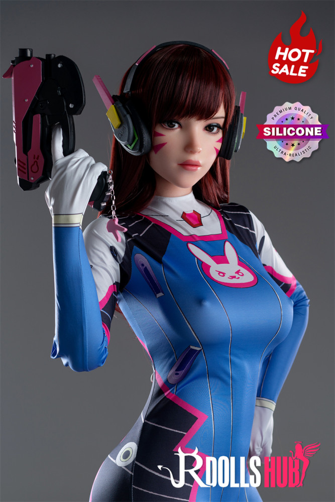 DVA Sex Doll Overwatch D Va Silicone Sex Doll By Game Lady Doll 